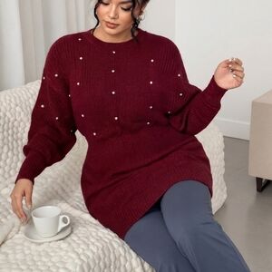 Navy Blue High Waisted Straight Leg Dress Pants 2X